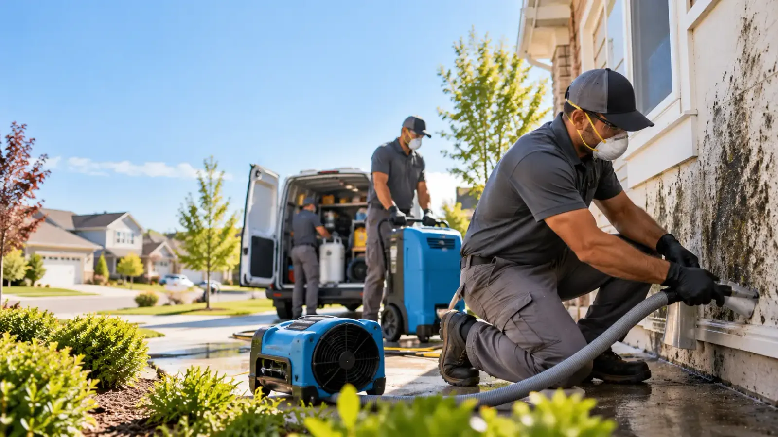 Mold Remediation in Long Branch, TX